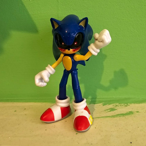 Custom sonic exe figure - figure, from