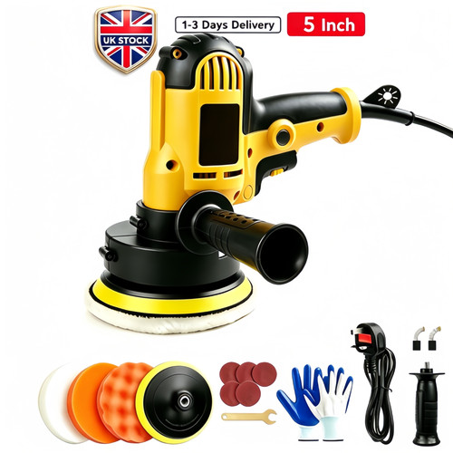 Inch rotary car polisher - 5,