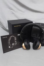MUNITIO PRO30 BRUSHED GOLD WIRELESS HEADPHONES 2AQPX-PRO30 RRP£200