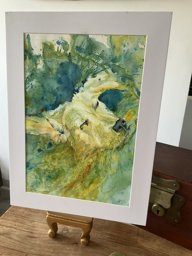 Original watercolour signed - original,