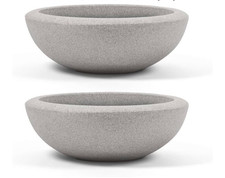 21" Santorini Bowl Polyresin