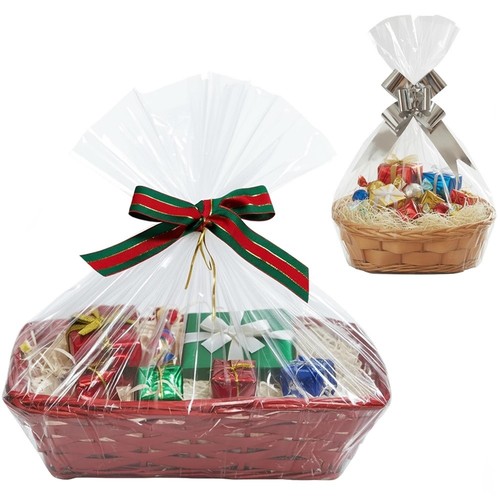 Decorative wicker gift basket - wicker,
