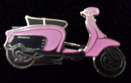 Vespa cutout scooter enamel - scooter,