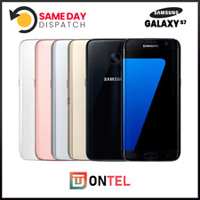 Samsung Galaxy S7 G930F 32GB Black White Gold Silver Unlocked -Grade Pristine+