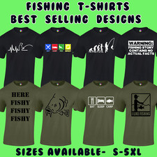 FISHING MENS T-SHIRT DESIGNS