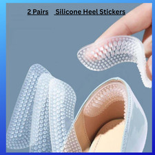 Silicone Heel Stickers Heels Grips for Women Anti Slip Heel Cushions Non-Slip