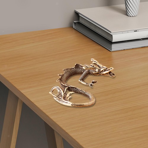 Metal dragon figurine chinese - metal,
