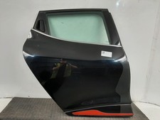 2013 RENAULT CLIO IV 5 Door Hatchback Black O/S Right Rear Door 