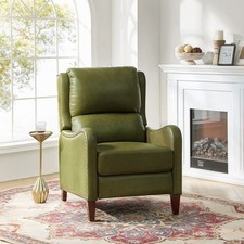 Olive Green Top Grain Genuine