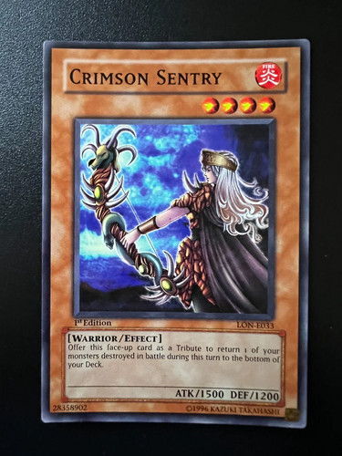 Crimson sentry lon - sentry,