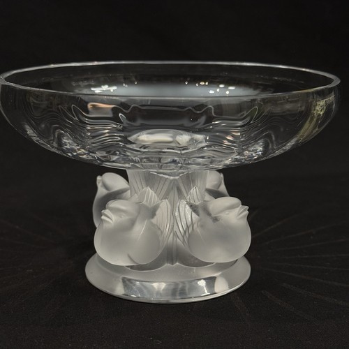 Lalique signed crystal nogent - lalique,