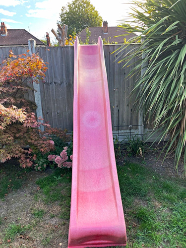 10ft kids wavy garden - garden, slide