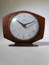 Vintage Metamec Mechanical Mantel Clock Collectable For Repair Parts Display