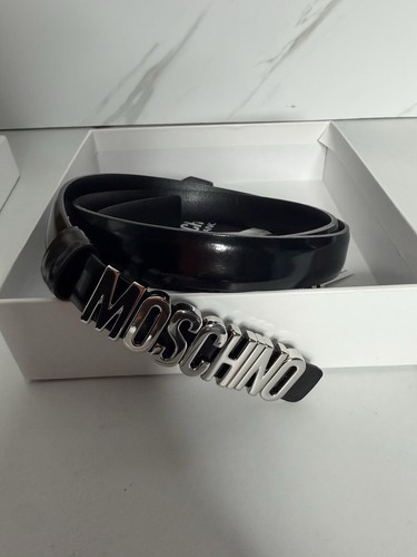 Moschino couture black leather - moschino,