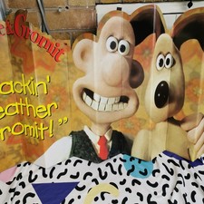 Wallace & Gromit In Car Screenshade Visor Vintage 1997 Boxed Aardman Summer Sun