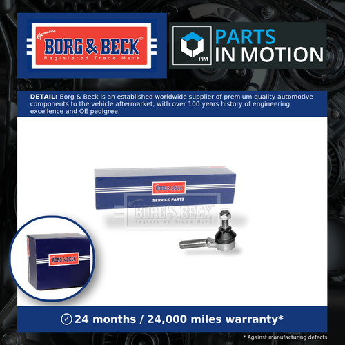 Tie track rod end fits - end,