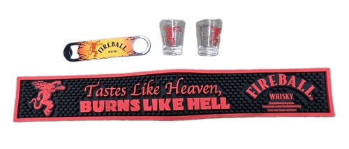 Fireball whiskey bar runner - fireball,