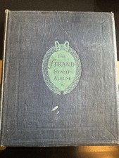 Strand World Stamp ALBUM-347PAGE-GOOD CV-60% Full of Stamps