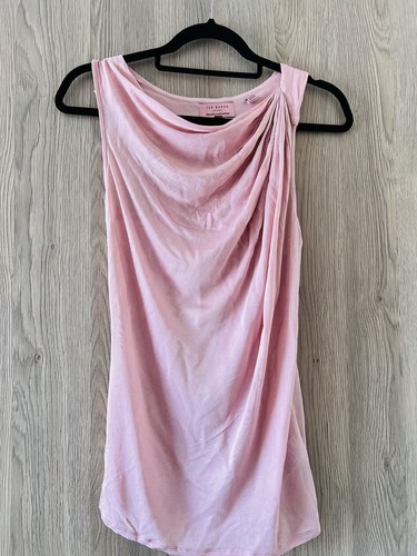 Ted baker pink cowl neck - cowl, top