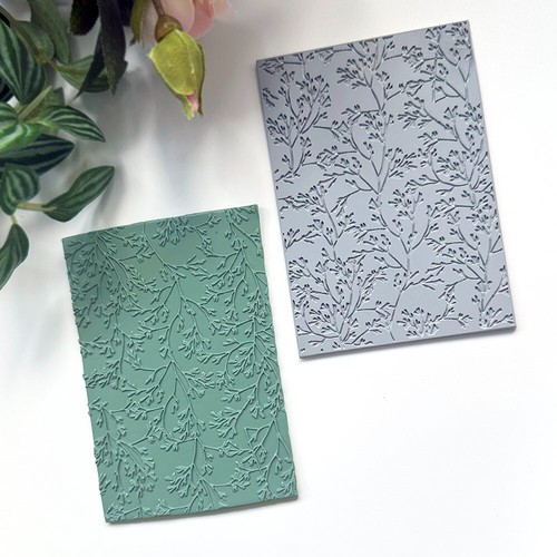 Texture mat coral leaf - -,