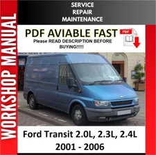 FORD TRANSIT 2001 2002 2003