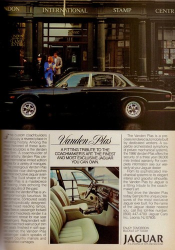1986 jaguar vanden - 1986,