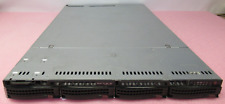 SuperMicro SuperChasis CSE-819U 4 x 3.5" Bays Rack Server Chassis 1U no Mobo
