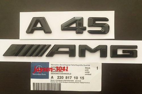 New a45 amg badge - new,