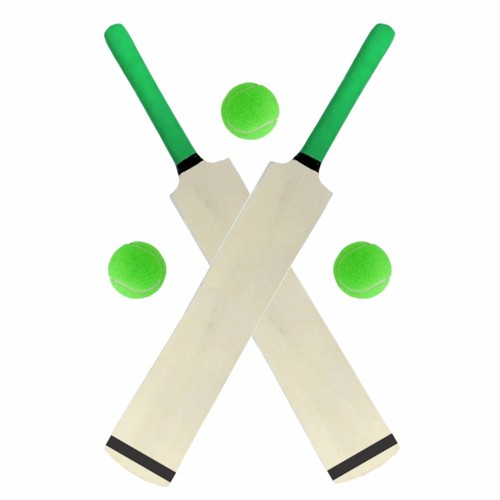 Wooden cricket bat set - cricket,