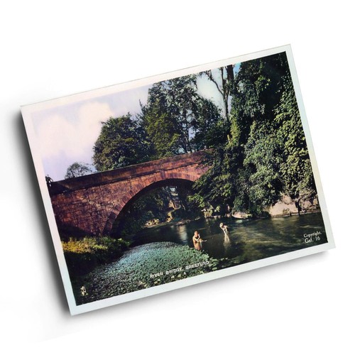 Print vintage wales - a6,
