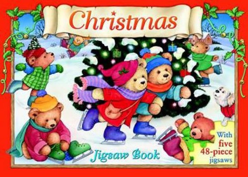 Christmas jigsaw book lee - christmas,
