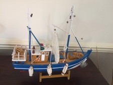Handmade wooden model fishing - handmade,