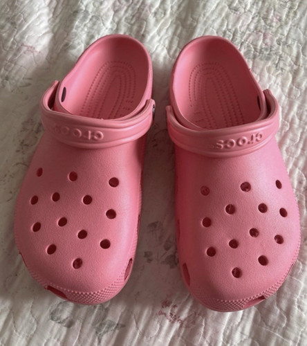 Crocs classic clog pink rubber - crocs,