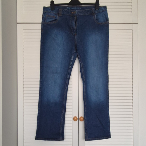 Womens straight crop jeans - womens,