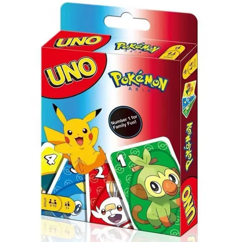 Mattel pokémon uno family fun - pokémon,