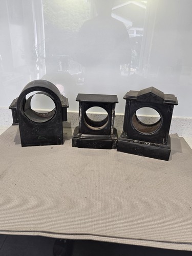 Marble mantel clock - marble,