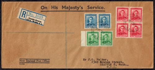 New zealand 1947 ohms - new, 3