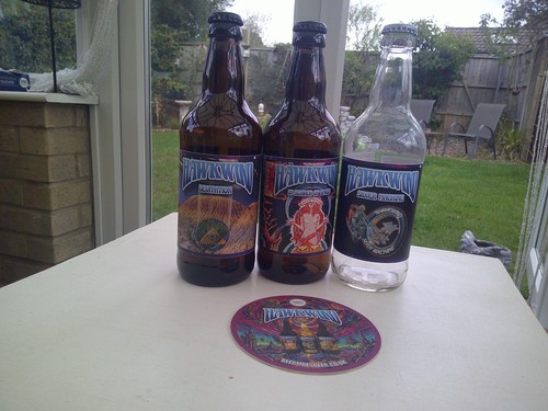 Hawkwind empty beer bottles - beer,