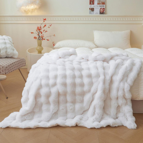 Luxury fluffy faux rabbit fur - luxury,