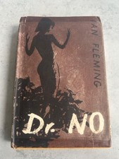 Dr (Doctor) NO 1st FIRST EDITION Book Club ORIGINAL DJ Ian Fleming James Bond