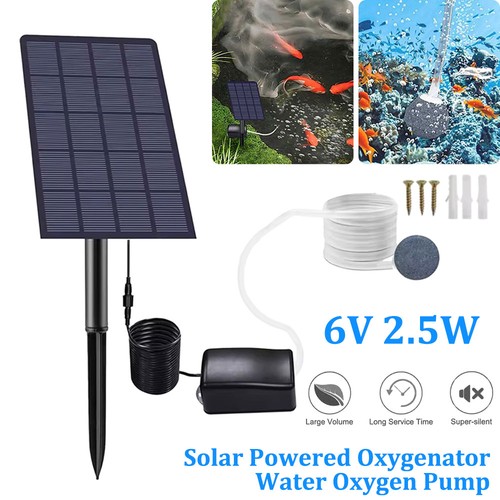 Solar powered oxygenator - solar,