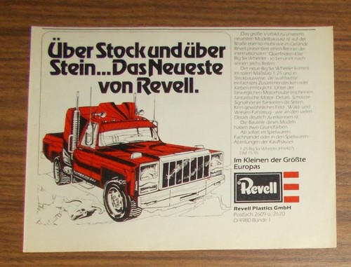Rare advertising revell - rare,