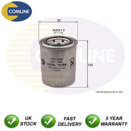 Fuel filter comline fits mazda - fuel,