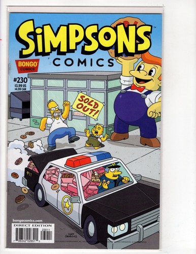 Simpsons comics 230 231 232 - simpsons,
