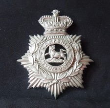 Royal Hampshire Regiment 2nd Volunteers OR's Vic helment plate.