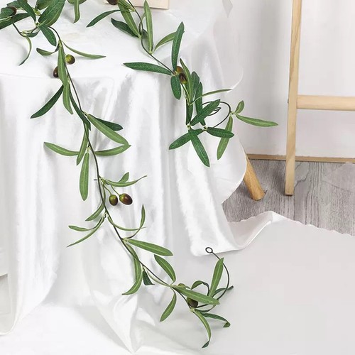 9ft artificial olive leaf - 5.9ft,