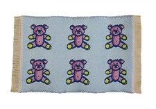 Dolls House Blue Teddy Bear