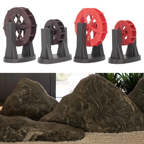 Simulated water wheel - water,