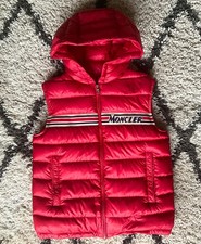 Moncler boys Red Bargy Gilet
