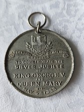 Commemorative Medal Silver Jubilee King George V & Queen Mary 1910-1935